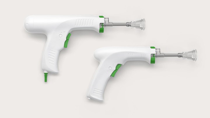Système de lavage pulsé Mölnlycke®, haute pression à deux vitesses, modèles adaptateur secteur ou avec batterie intégrée